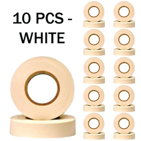 Sticky Situation Electrical Tape, White -10PK ST4240549